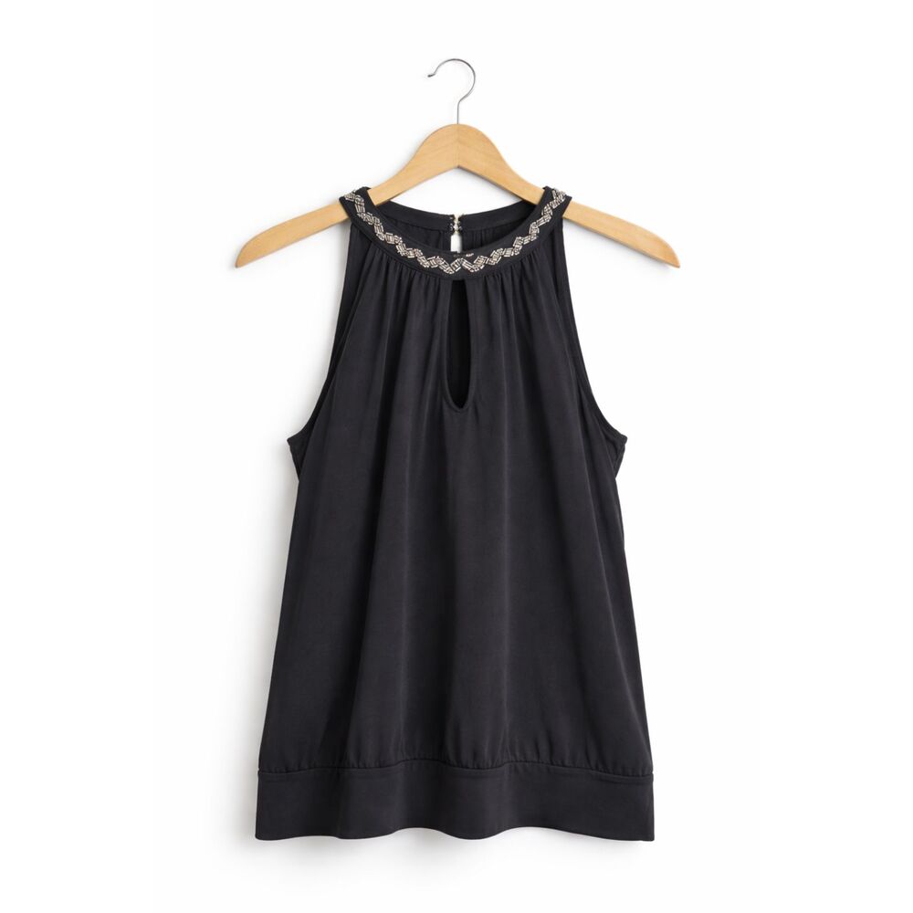 2 for $20 Lane Bryant Halter Blouse 22/24 Keyhole Elegant Day to Night